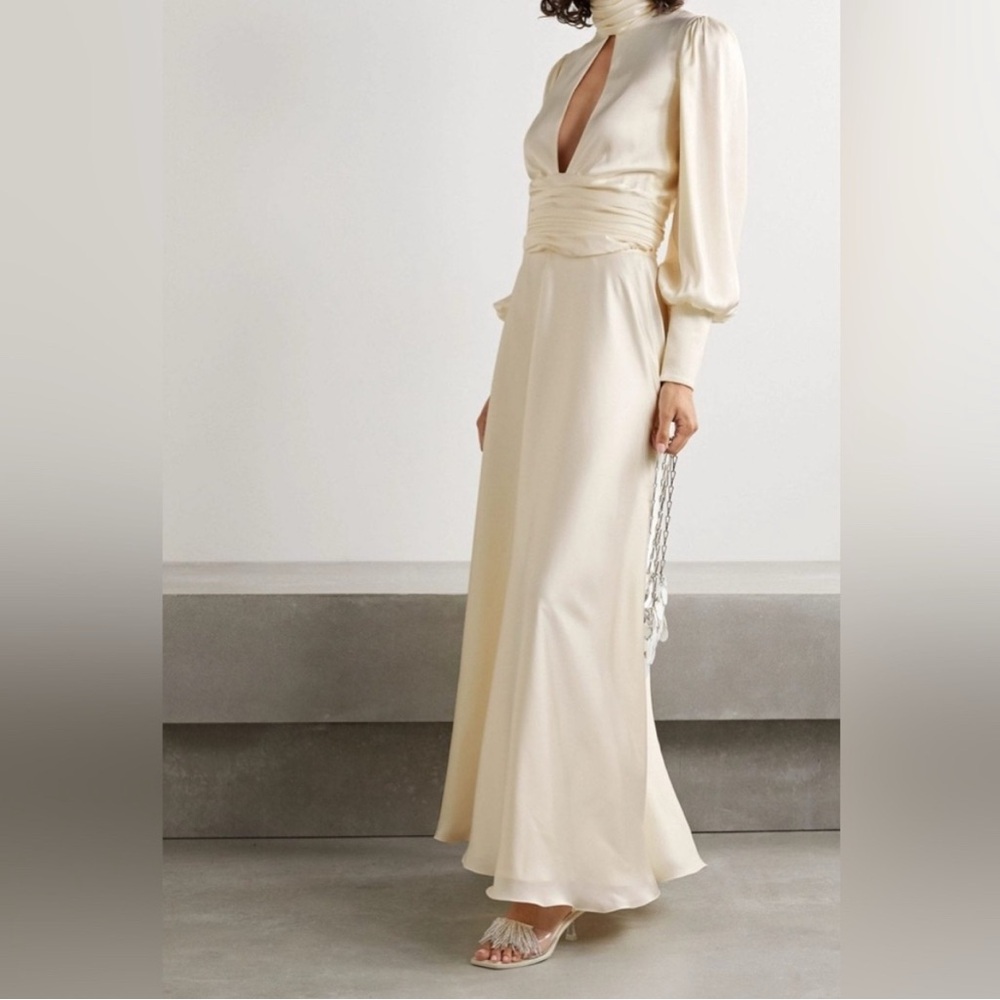 ISO: Orseund Iris Cream Maxi Dress